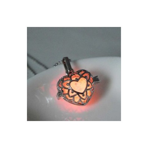 Heart pendant * Angel caller* luminous