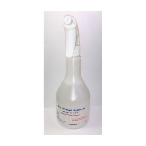 Broad spectrum cleaning-disinfecting spray