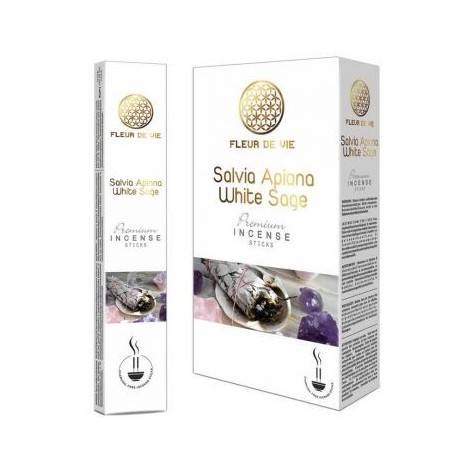 Incense Flower of Life, White Sage