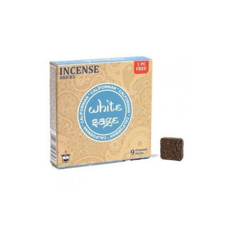 Briques d'encens pour diffuseur Aroma, Sauge Blanche