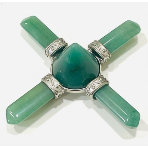 Aventurine, pyramid Energy amplifier