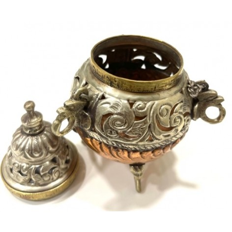 PM copper incense burner