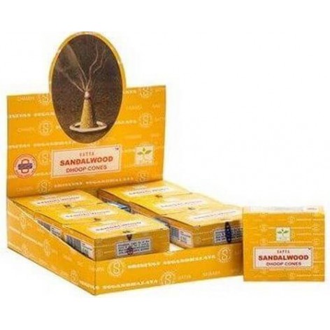 Sandalwood incense cones