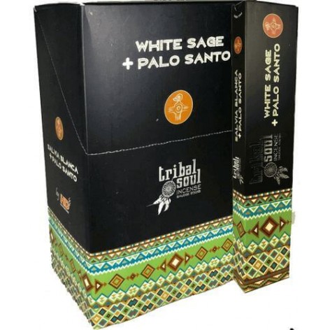Tribal Soul Incense White Sage & Palo Santo