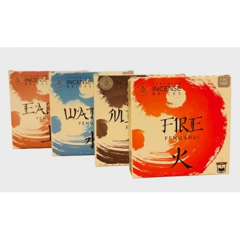 Incense bricks for Aroma diffuser, 4 items