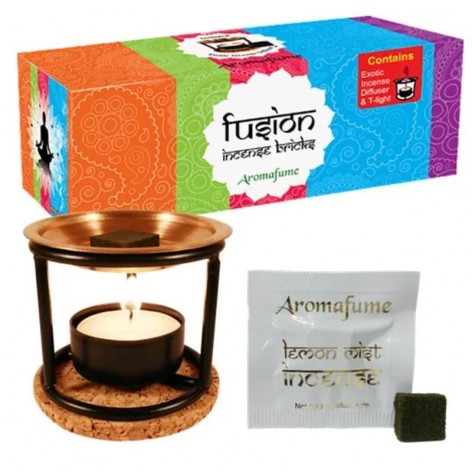 Aroma Fusion Diffuser + Incense Brick Set