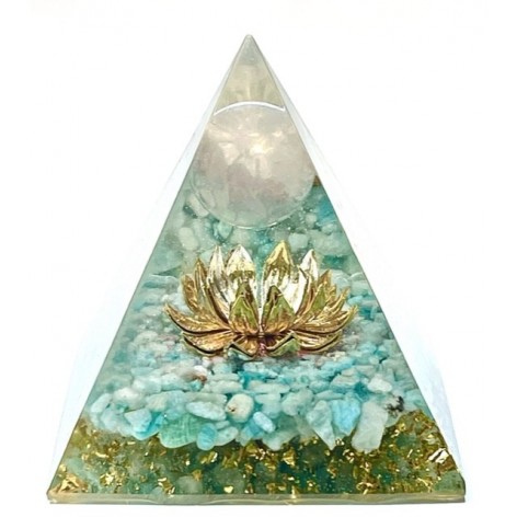 Pyramide Orgonite, Turquoise