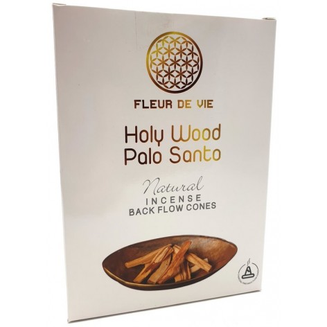 Backflow Flower of Life Cones, Palo Santo