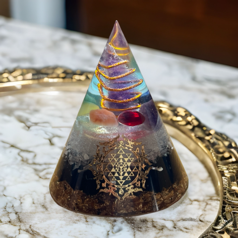 Orgonite Pyramid, Chakra