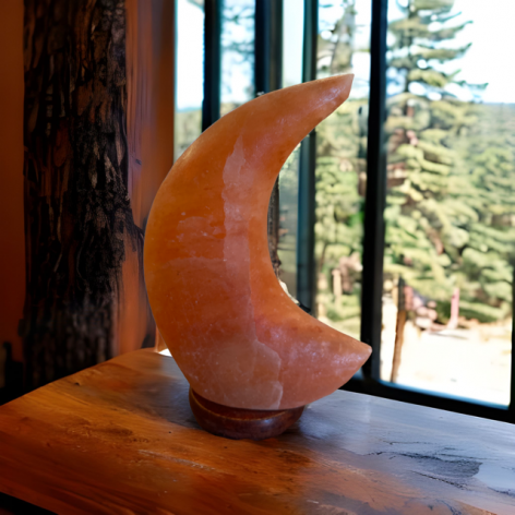 Salt lamp, Moon