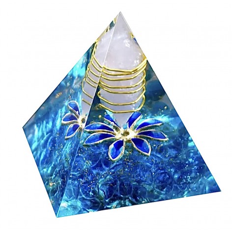 Pyramid Orgonite, Flower