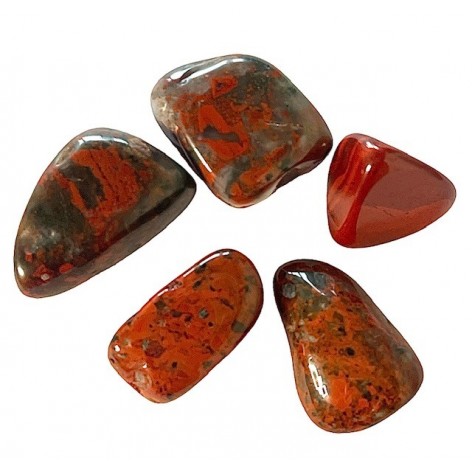 Rolled stone, Breche Jasper