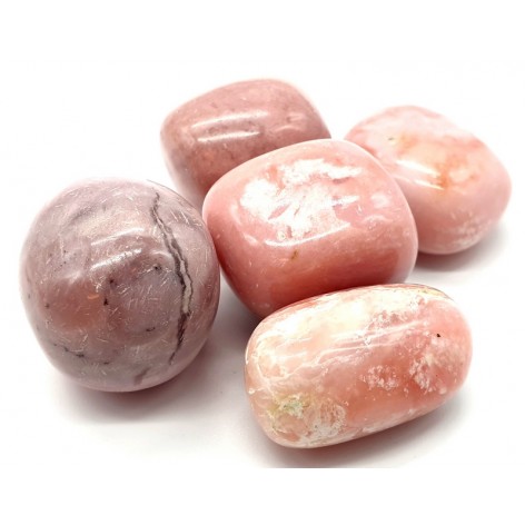 Rolled stone, Pink opal