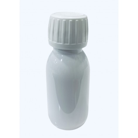 Oligo elements" bottle in white PET - PP 28