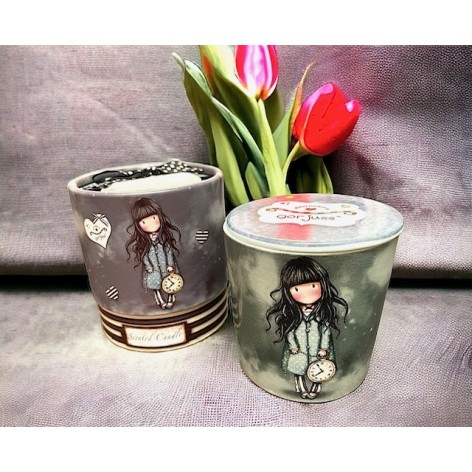 Santoro scented candle, citrus & flowers