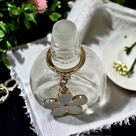 Glasflaschen, Schöne Blumen