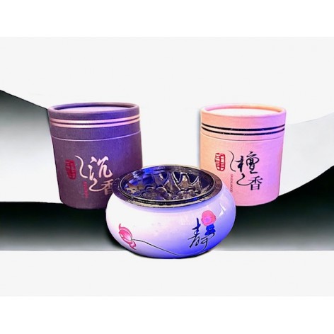 Japanese incense with holder