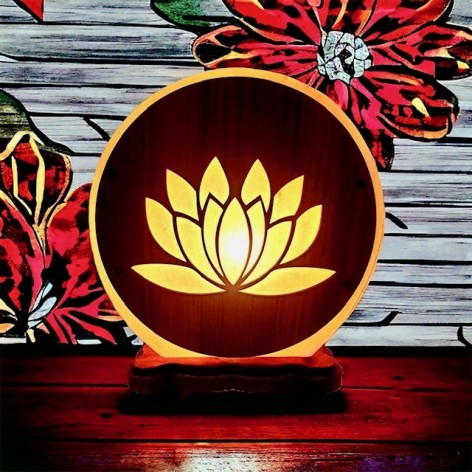 Salt lamp, Lotus