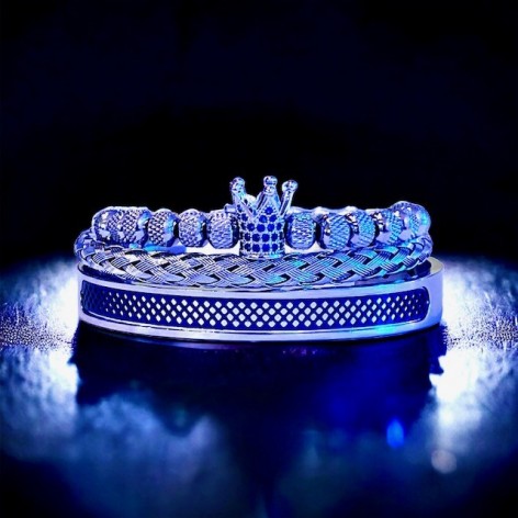 Bracelet Royal Luxe bleu