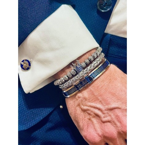 Royal Luxe Armband blau