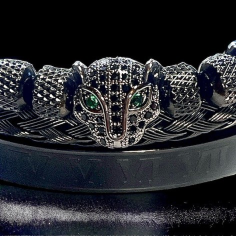 Bracelet de luxe, Panthère noire