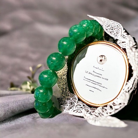 Green jade bracelet