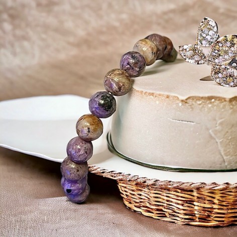 Charoite bracelet