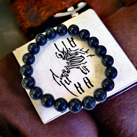 Bracelet Onyx Noir