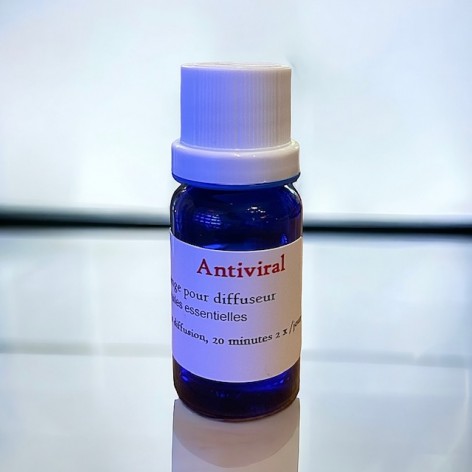 Antiviral, adapted essential oils