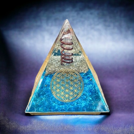 Pyramid Orgonite, Flower of life