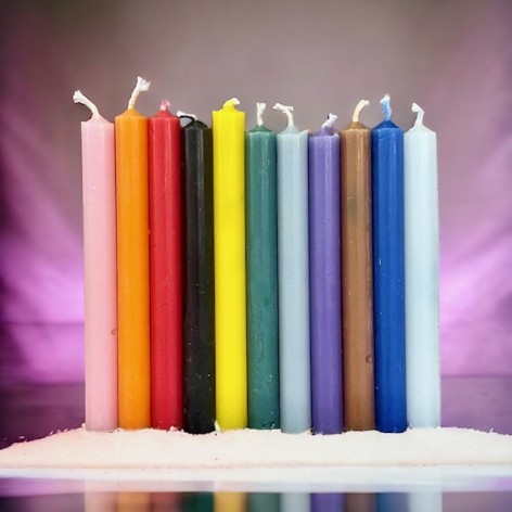 Bougies irradiées, Confection Velas Isis