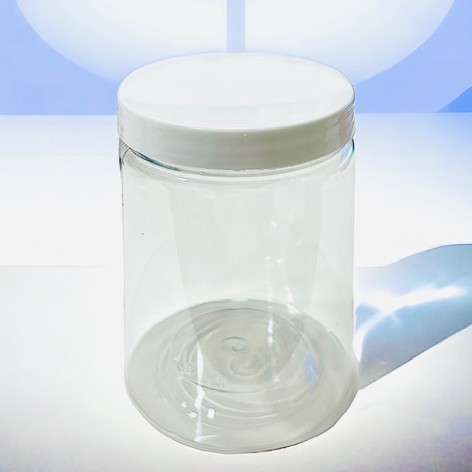 Pet jar with lid