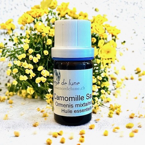 Huile essentielle, camomille sauvage bio