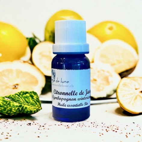 Essential oil, organic Java citronella