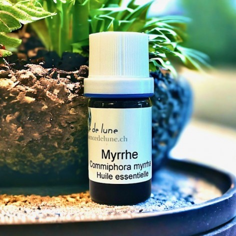 Huile essentielle, myrrhe bio