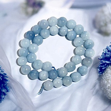 Perles aigue-marine