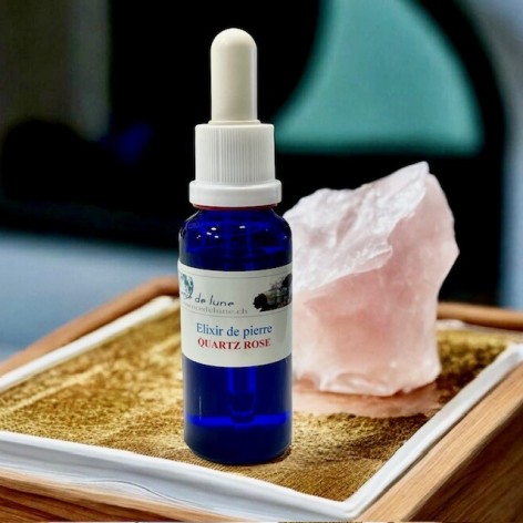 Stone elixir, rose quartz