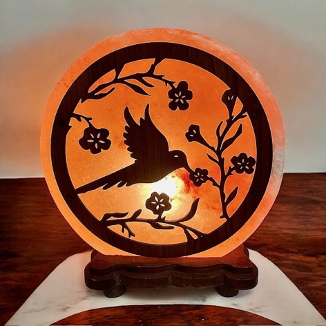 Lampe de Sel Oiseau