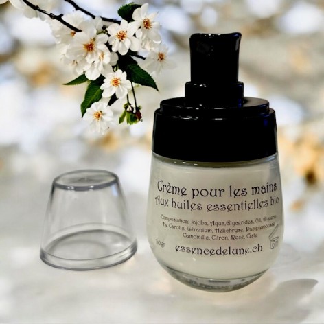 Handcreme mit ätherischen Ölen Bio