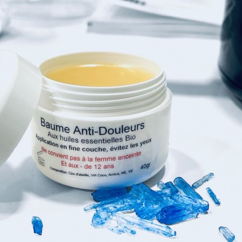 Baume anti-douleurs aux huiles essentielles