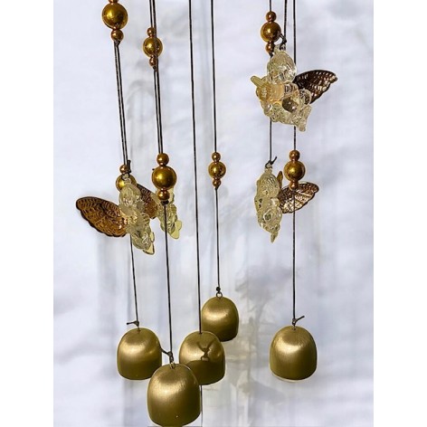 Wind chimes with five angels