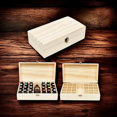 Storage box for essential oils