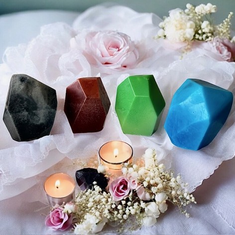 4 Elements crystal soaps