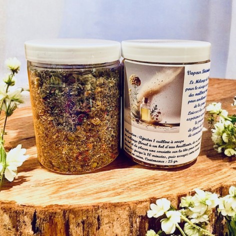 Botanical steam blend for the face
