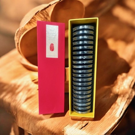 Spiral incense box