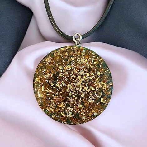 Pendant Orgonite Malachite, Tree of Life