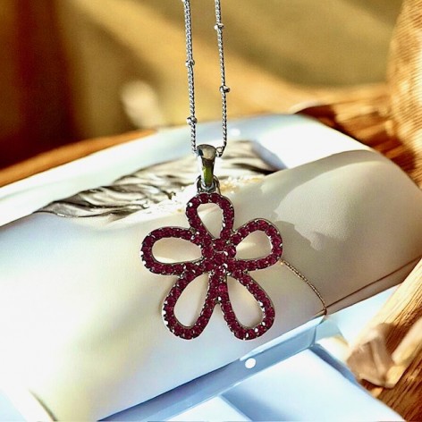 Summer flower pendants