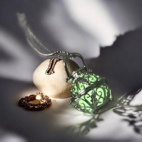 Pendentif lanterne lumineuse 3 boules