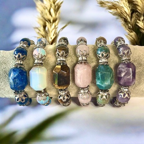 Natural stone bracelets