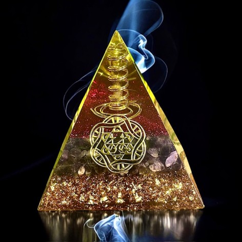 Pyramide Orgonit, Amethyst EMF 5G